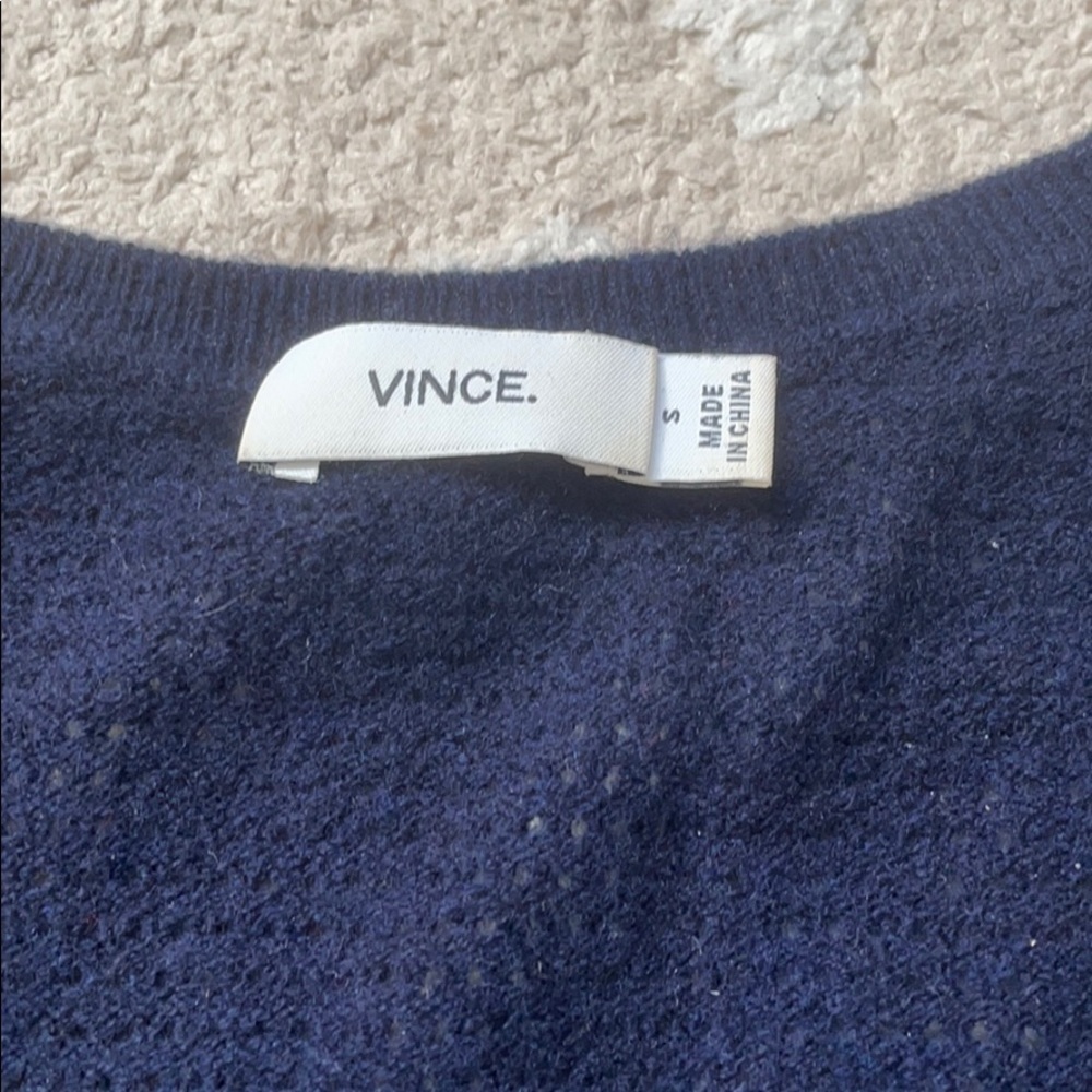 Vince Navy Sweater - Picture 3 of 4